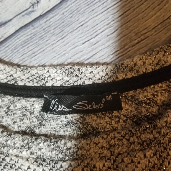 Miss Selens 3/4 sleeve top medium - Picture 5 of 6